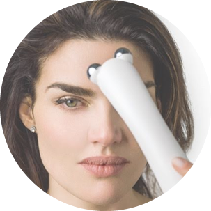 Using Pure Lift on the forehead